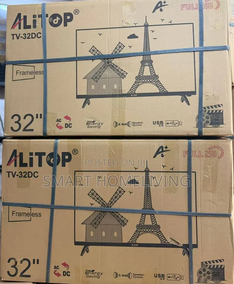 32" Alitop Frameless Tv