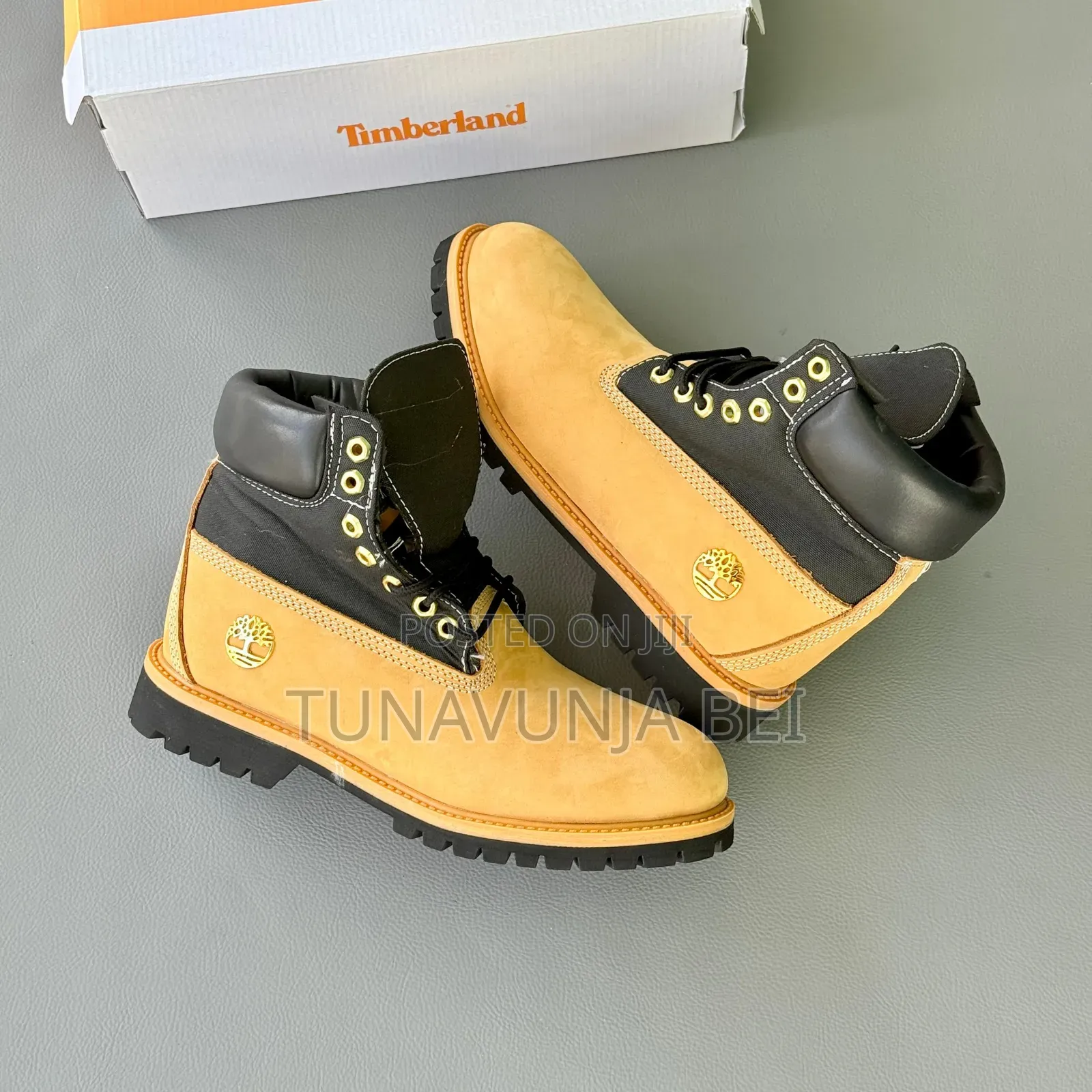 Timberland Black  and Brown