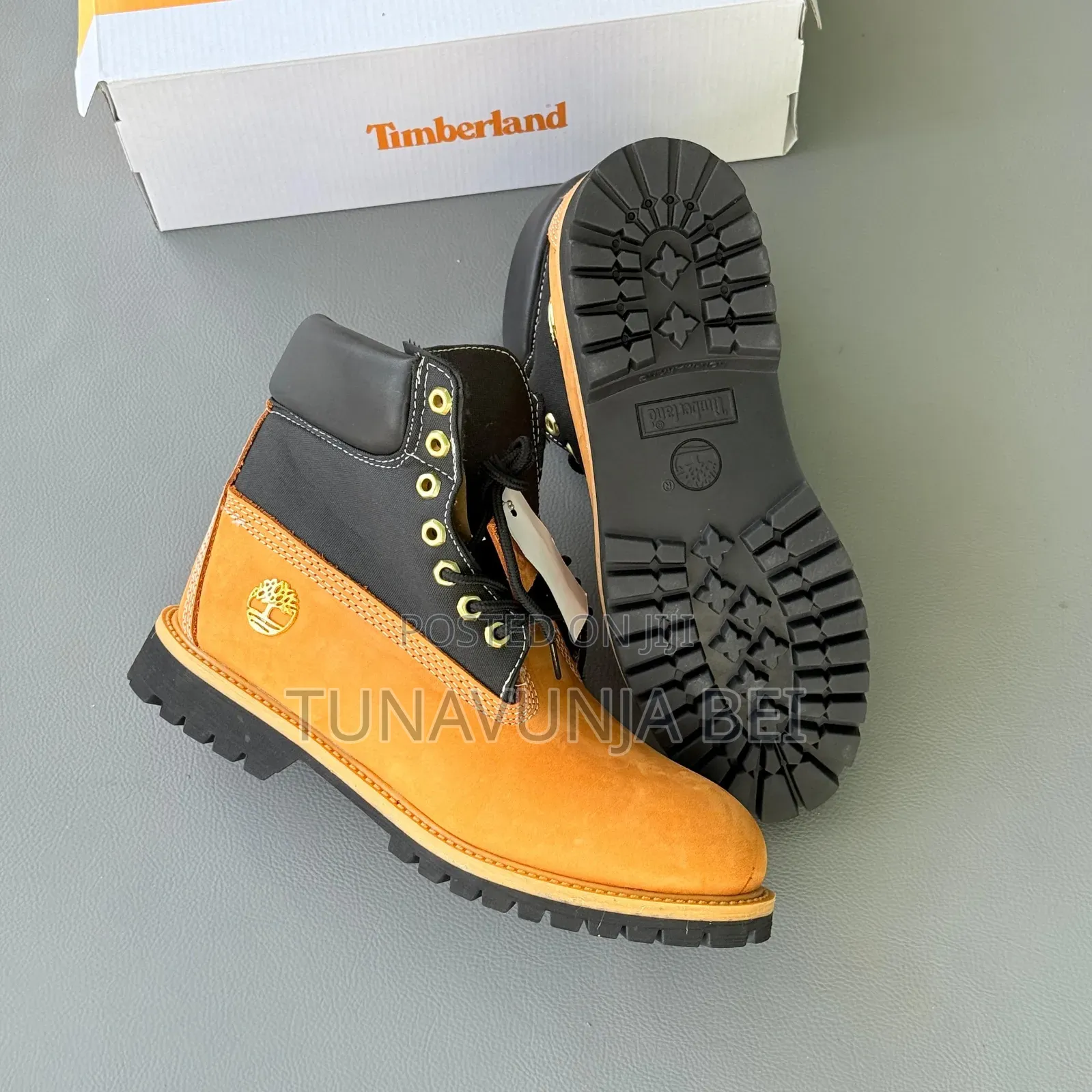Timberland Black  and Brown