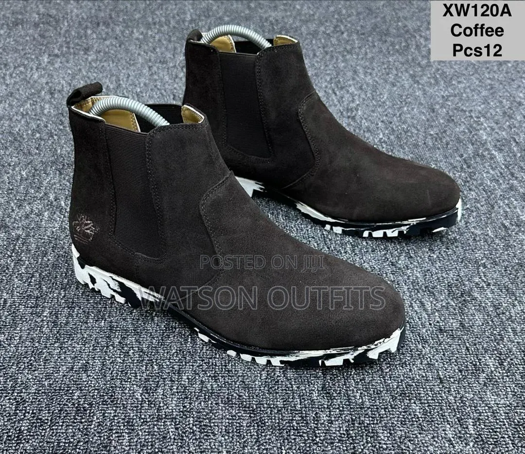 Men's Leather Shoes 3 Colours Timberland Brand Well Stylish Footwears