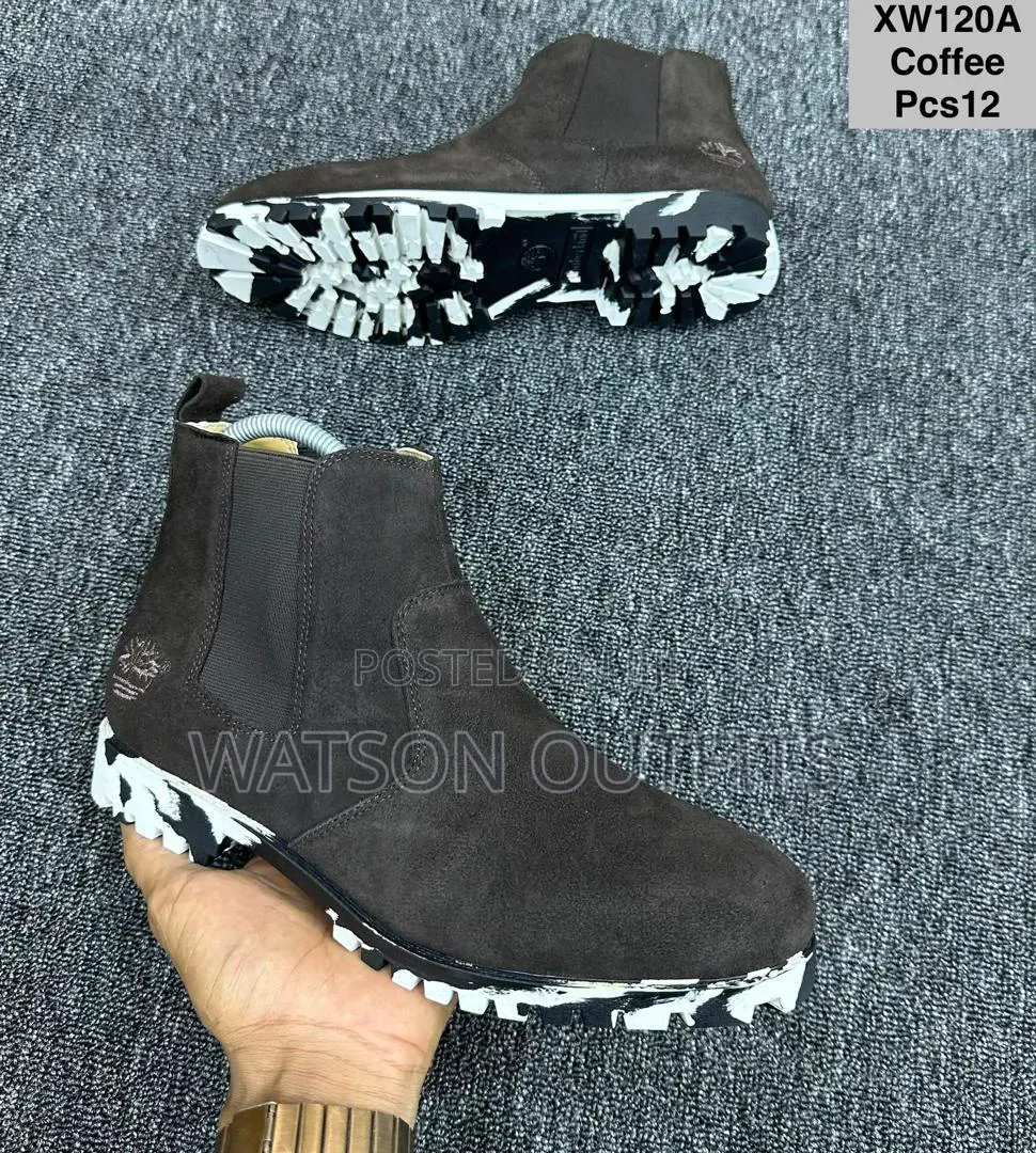 Men's Leather Shoes 3 Colours Timberland Brand Well Stylish Footwears