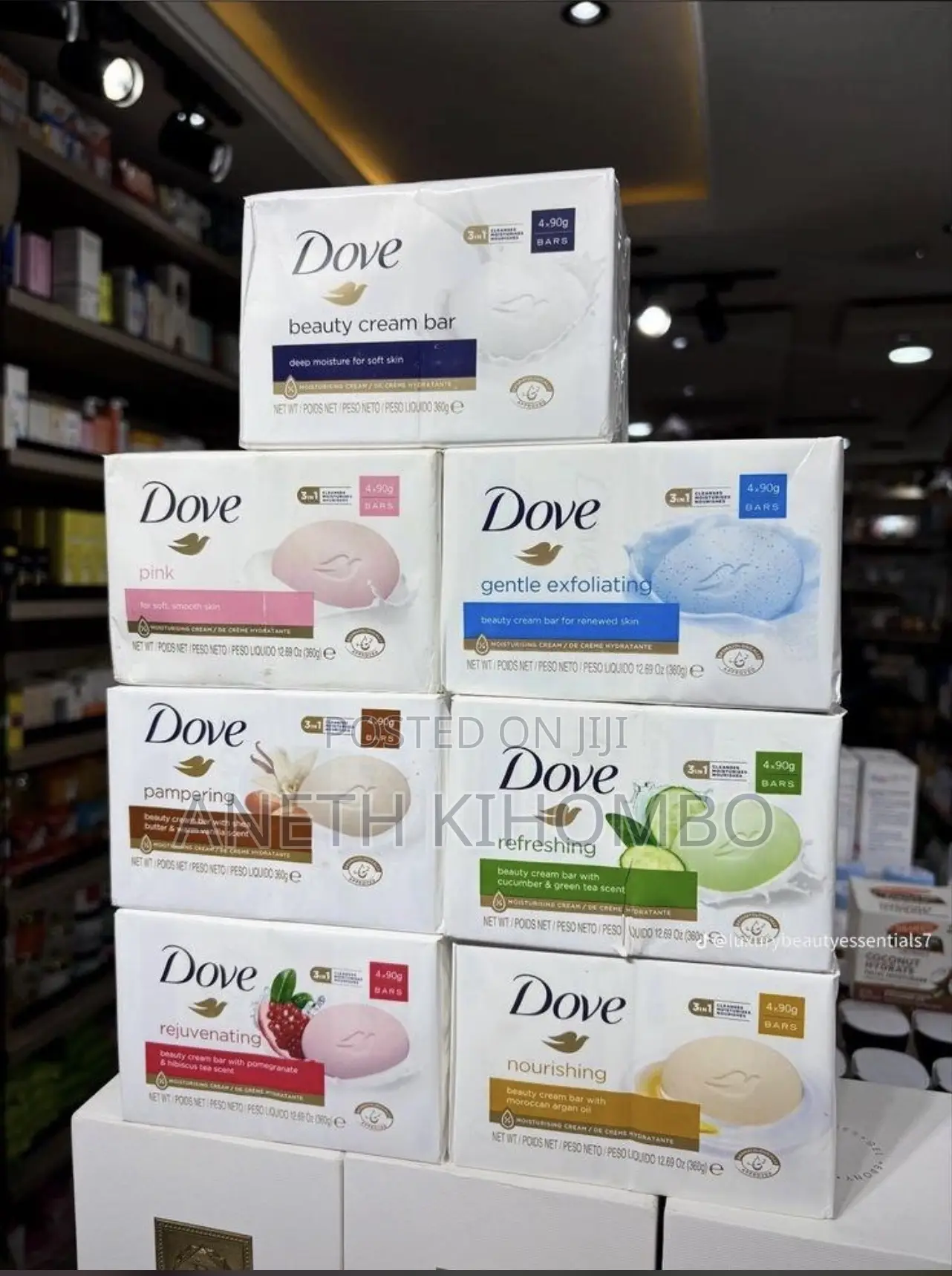 Dove Soaps and Showergels