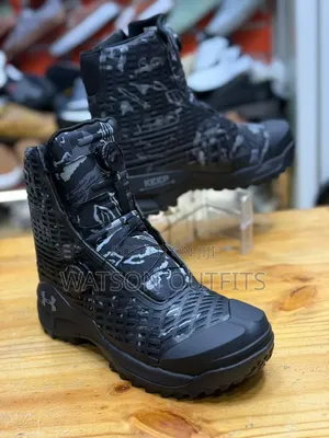 Men's Leather Boot Shoes Under Armour Brand New Original Indeed