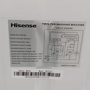 Hisense Washing Machine Manual Twin Tub 20kg