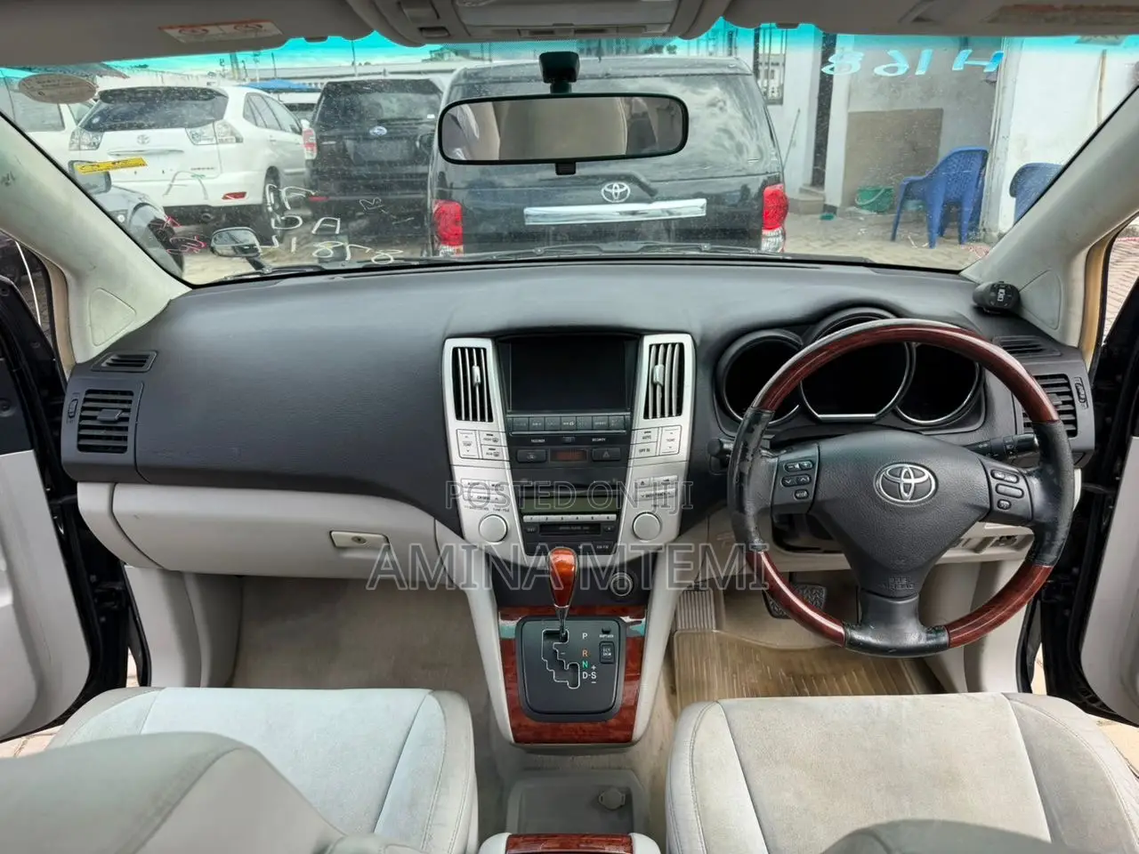 Toyota Harrier 2.4 4WD 2008 Black
