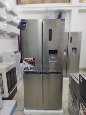 Roch Fridge Four Door 405liter Inverter System With Water Dispenser