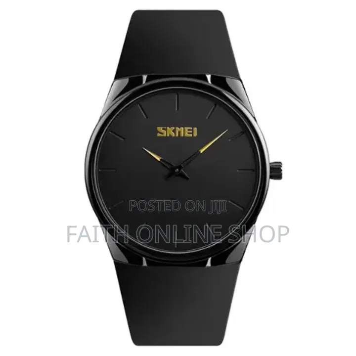 Skmei 1601 Casual Elegant Slim Dial Quartz Watch – 30m Waterproof
