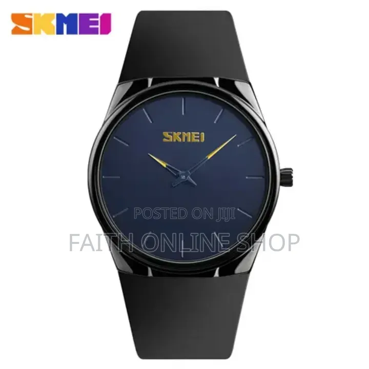 Skmei 1601 Casual Elegant Slim Dial Quartz Watch – 30m Waterproof
