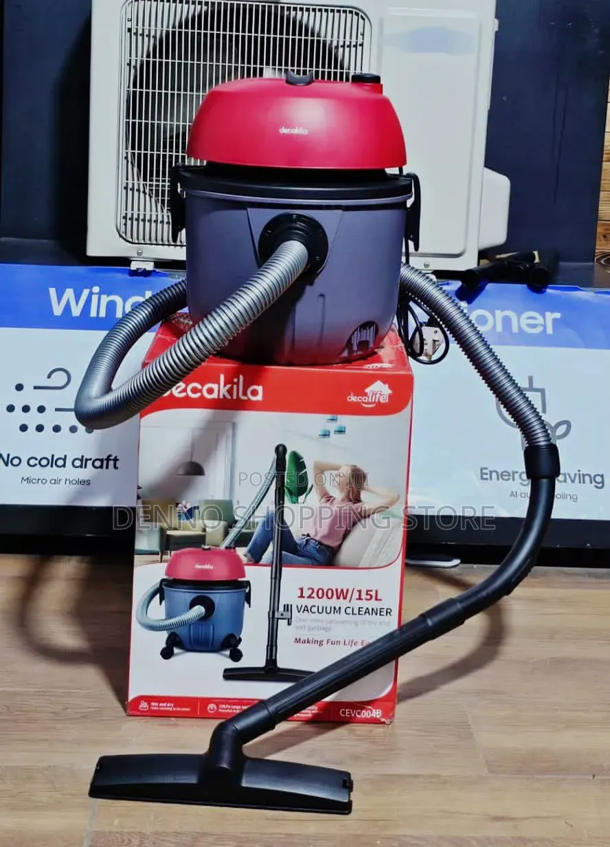 Decakila Vacuum Cleaner 15l Wet Dry