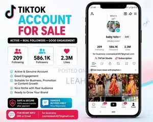 Tiktok Account For Sale