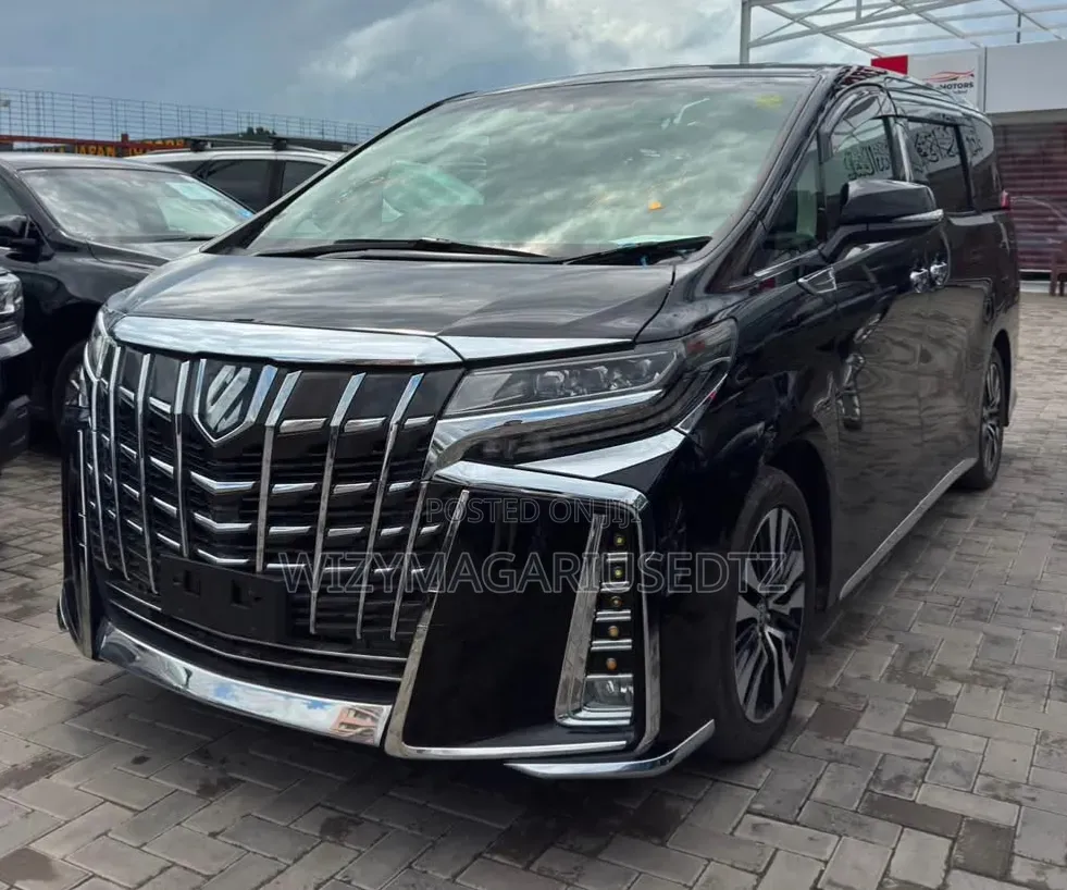 Toyota Alphard 2020 Matt Black