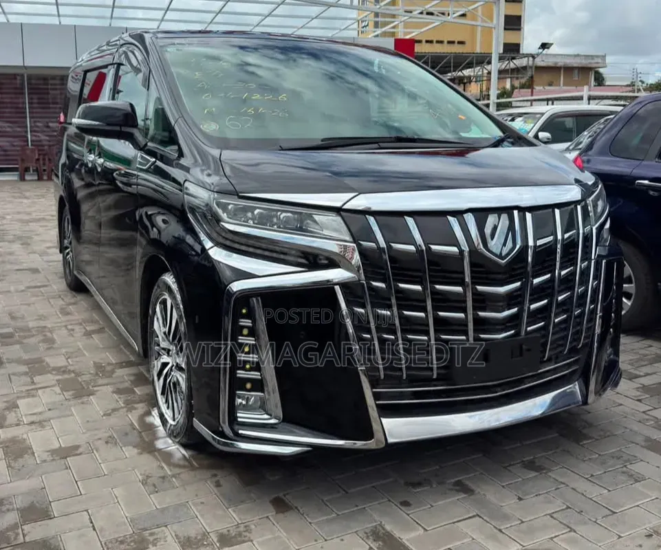 Toyota Alphard 2020 Matt Black