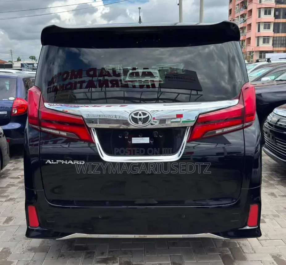 Toyota Alphard 2020 Matt Black