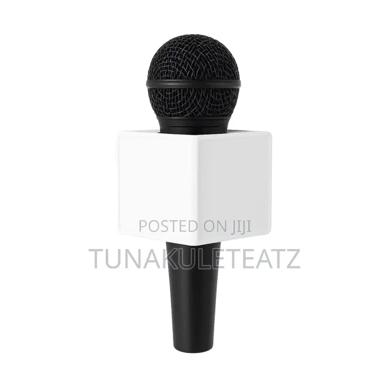 Microphone Handle Logo Box
