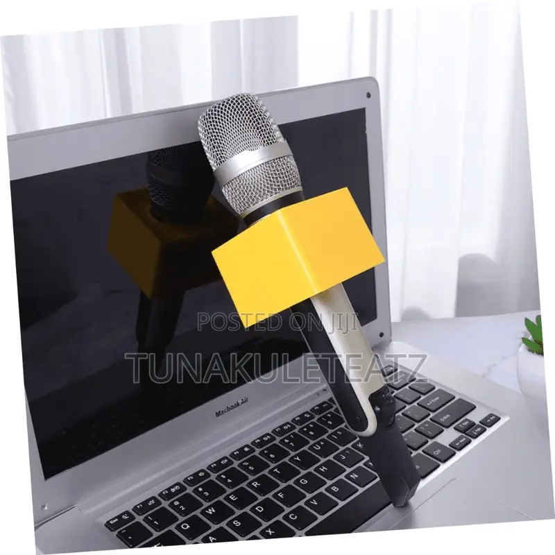 Microphone Handle Logo Box