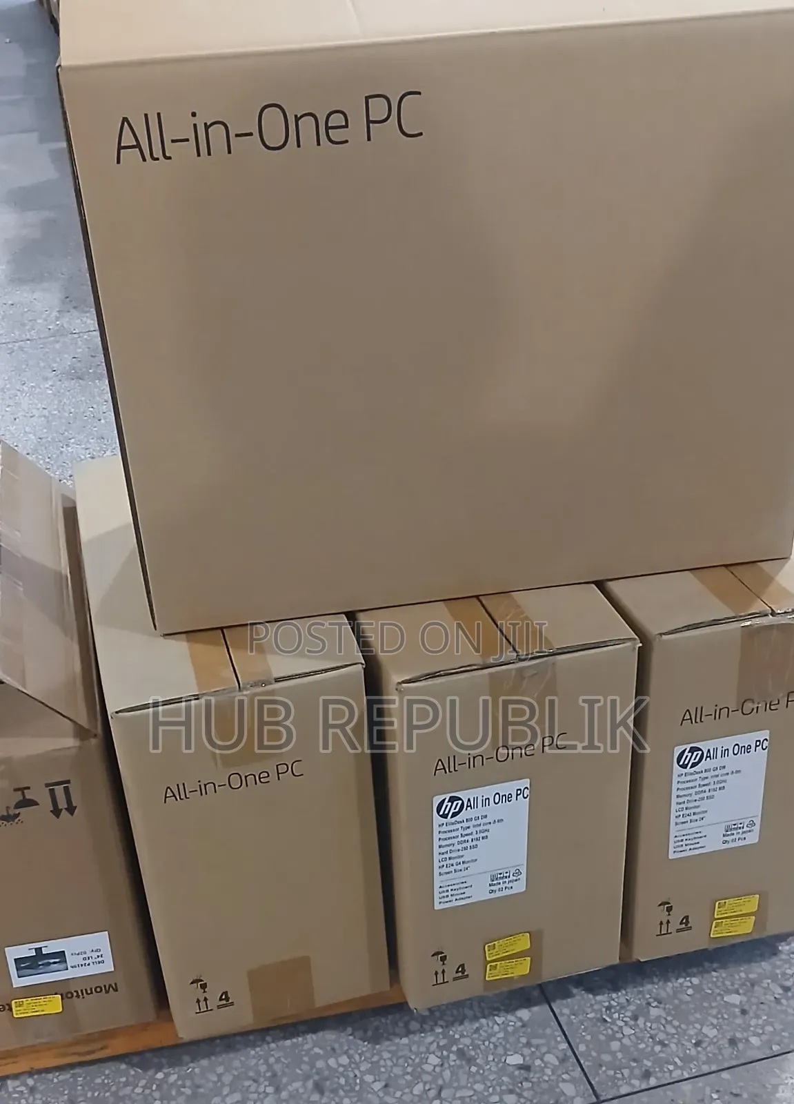 Desktop Computer HP EliteDesk 800 G4 8GB Intel Core i5 SSD 256GB