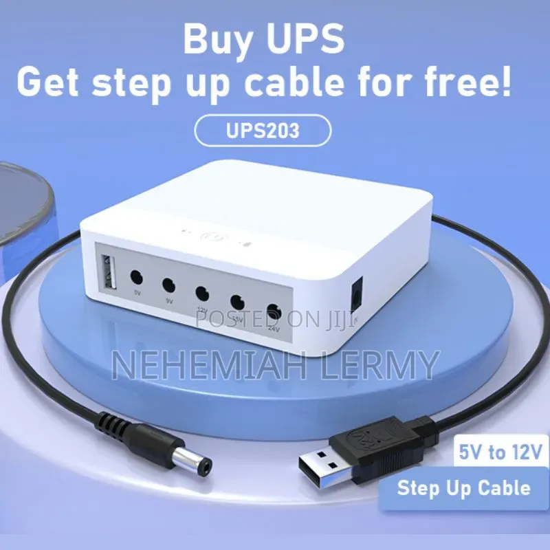 Portable Power Station (Mini Ups)