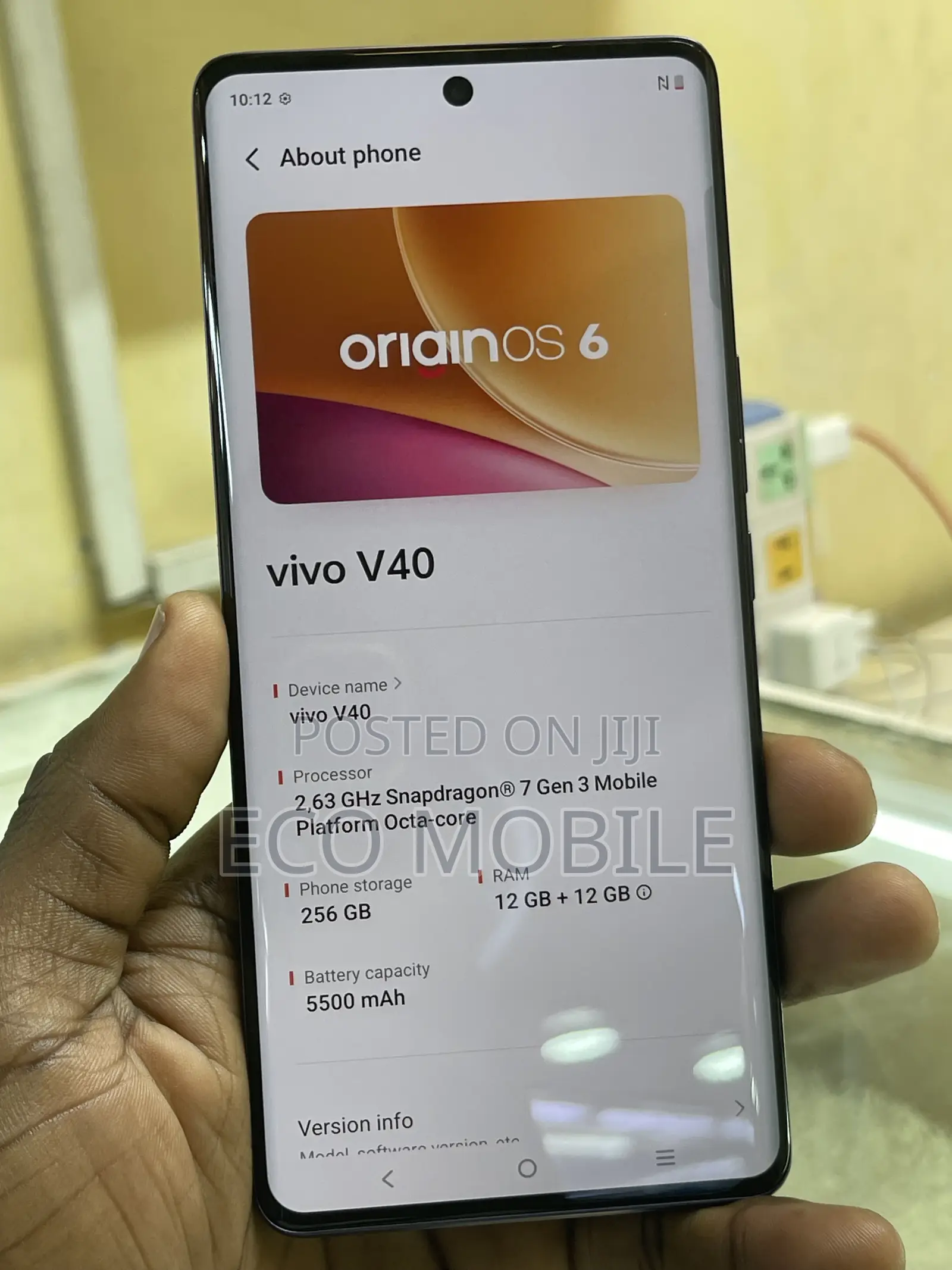 Vivo V40 5G 256 GB
