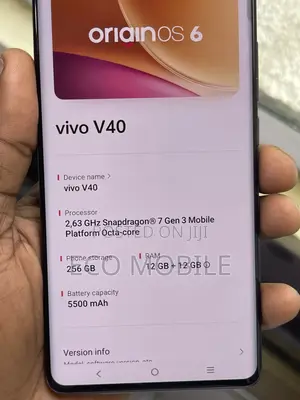 Vivo V40 5G 256 GB