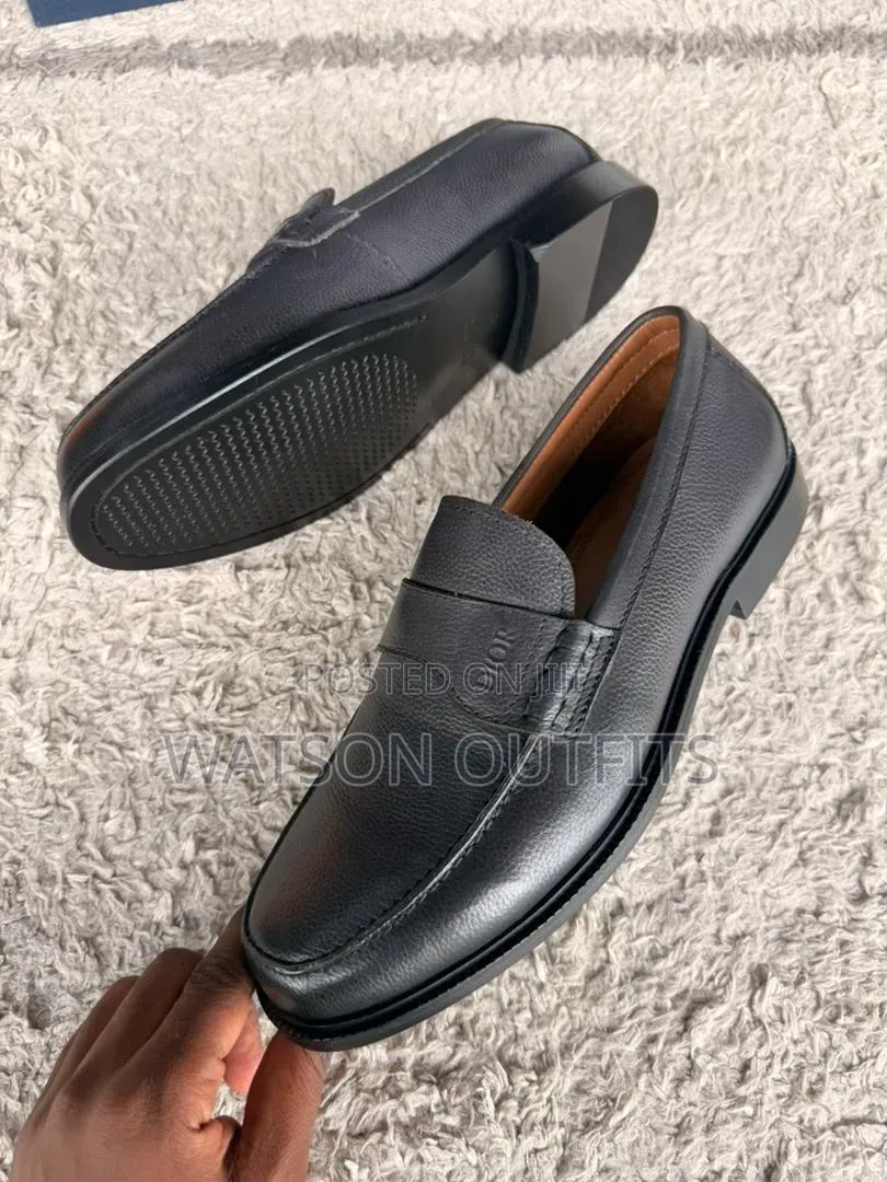 Men's Leather Shoes Black Coffee and Grey Colours Brand New