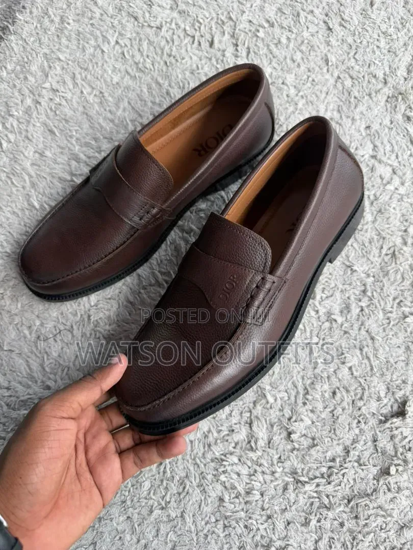 Men's Leather Shoes Black Coffee and Grey Colours Brand New