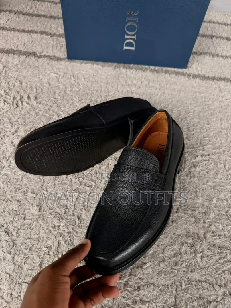 Men's Leather Shoes Black Coffee and Grey Colours Brand New