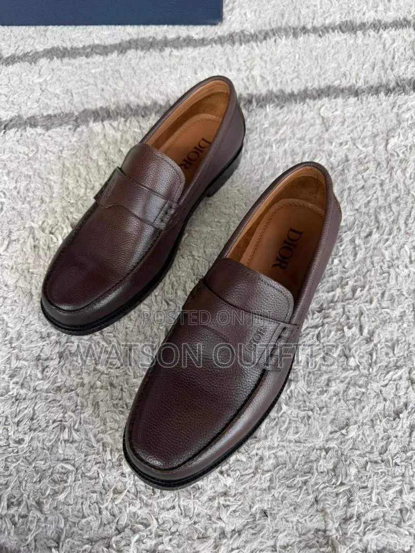 Men's Leather Shoes Black Coffee and Grey Colours Brand New