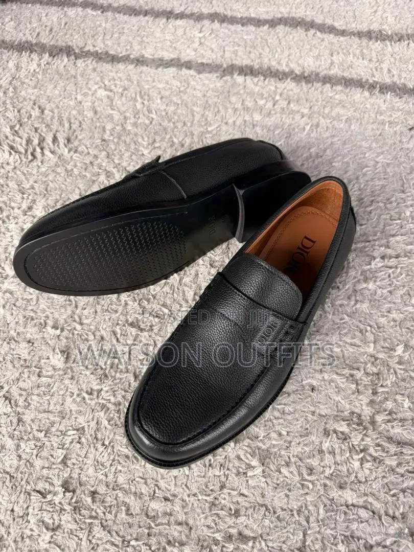 Men's Leather Shoes Black Coffee and Grey Colours Brand New