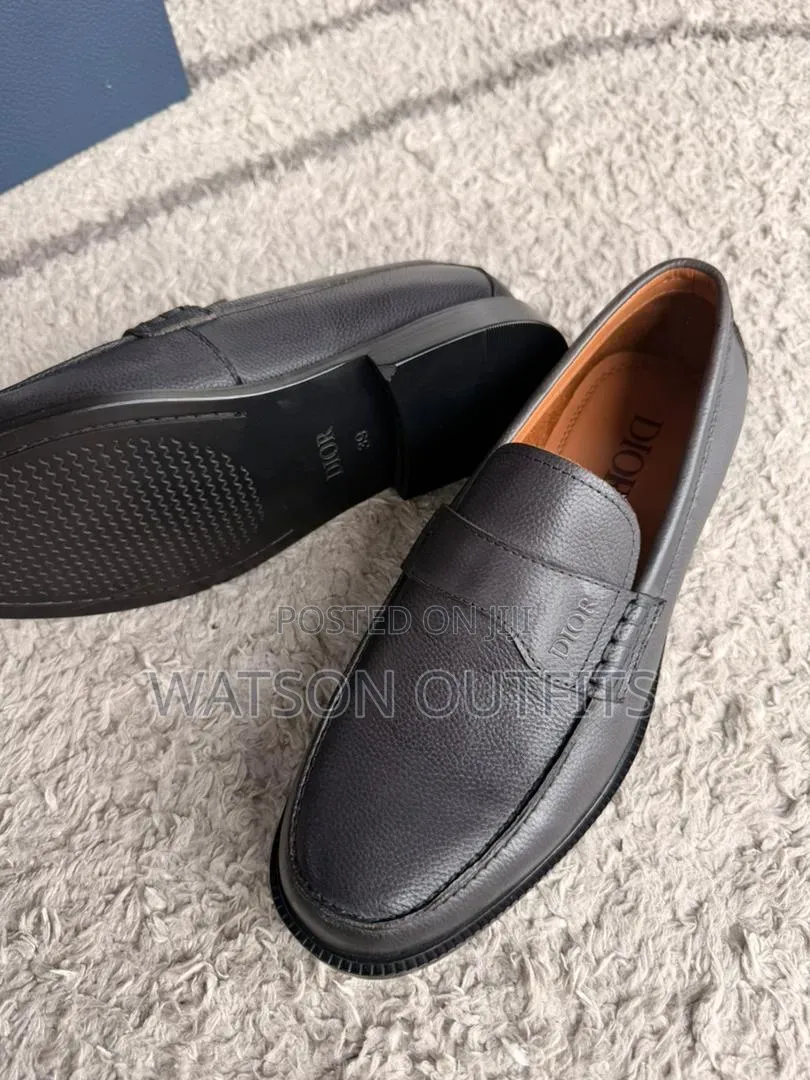 Men's Leather Shoes Black Coffee and Grey Colours Brand New