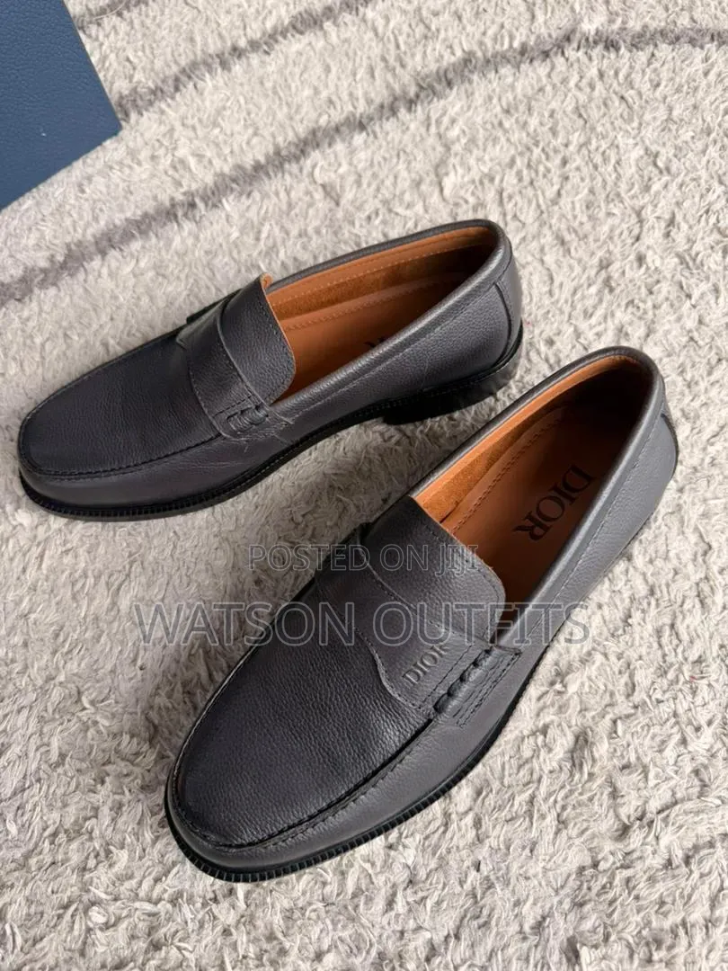 Men's Leather Shoes Black Coffee and Grey Colours Brand New