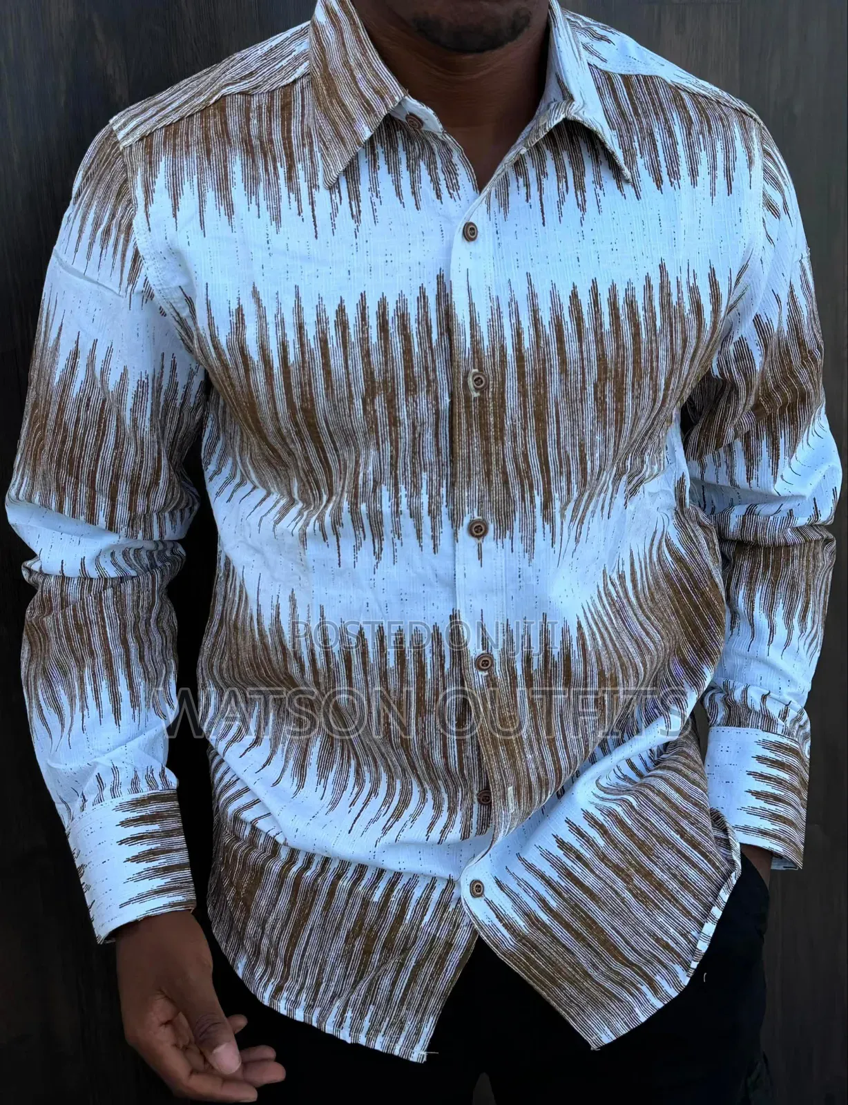 Men's Shirts or Shati Za Kiume Materials Very Hot and Royally Classic