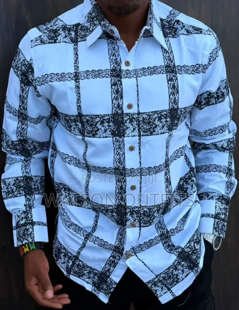Men's Shirts or Shati Za Kiume Materials Very Hot and Royally Classic