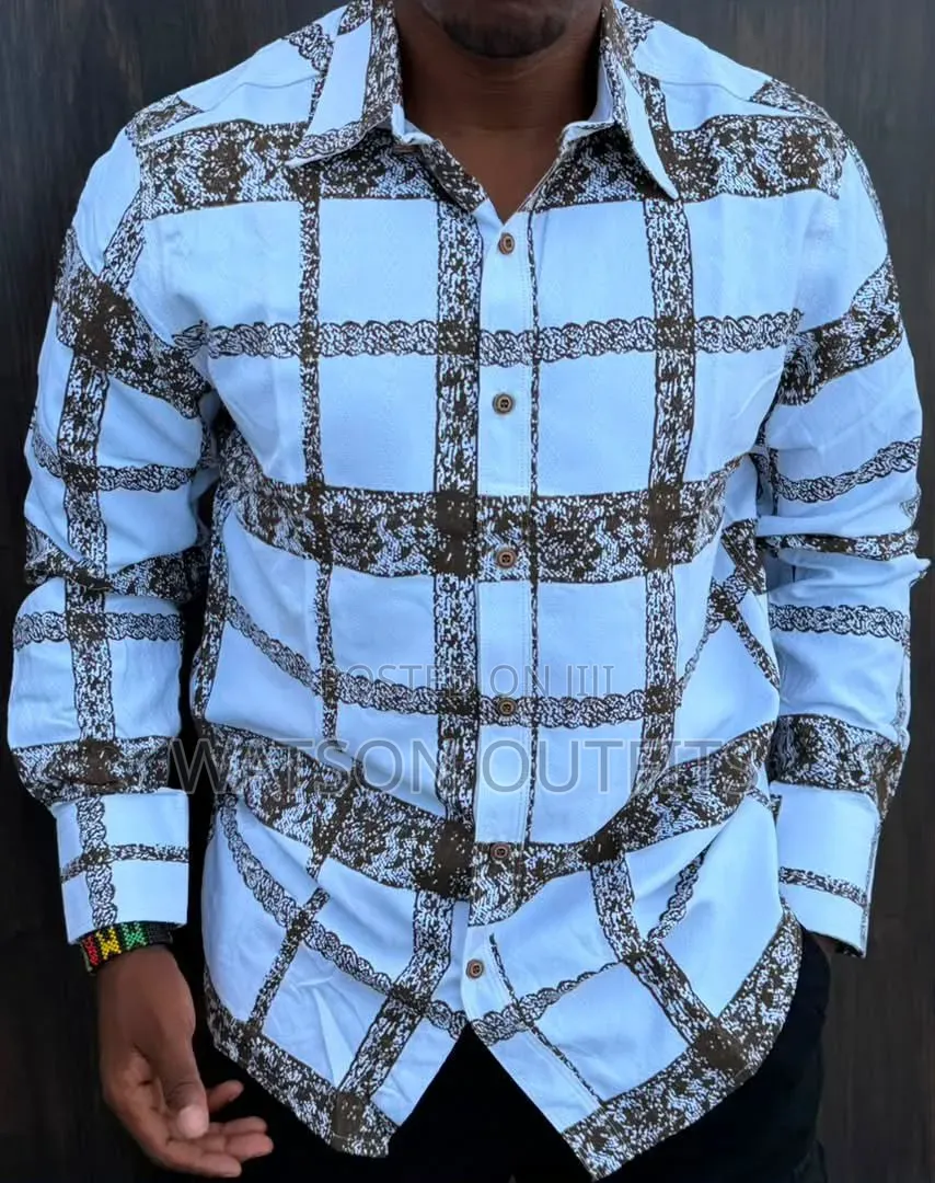 Men's Shirts or Shati Za Kiume Materials Very Hot and Royally Classic