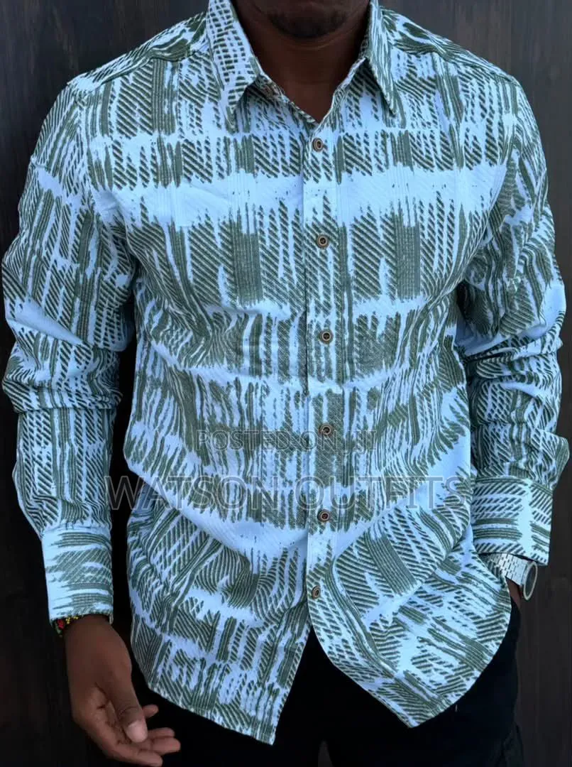 Men's Shirts or Shati Za Kiume Materials Very Hot and Royally Classic