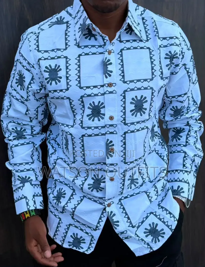 Men's Shirts or Shati Za Kiume Materials Very Hot and Royally Classic