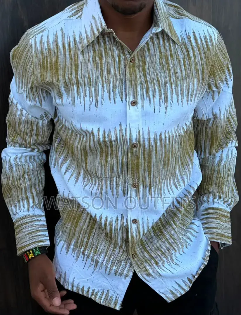 Men's Shirts or Shati Za Kiume Materials Very Hot and Royally Classic