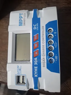 Original Solar Controller 30a 12v/24v,Lithium Battery 12.6v,14v,24v