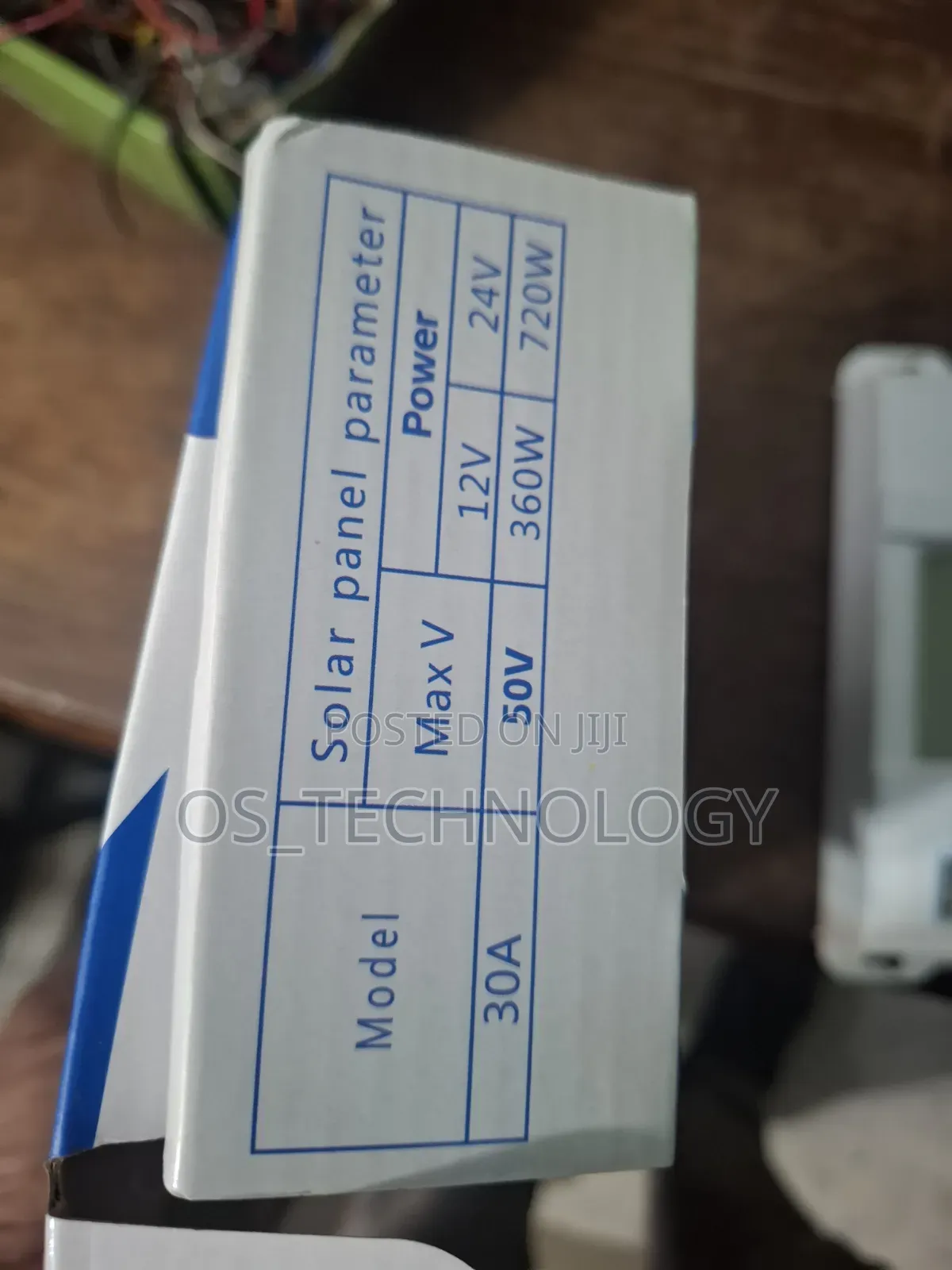 Original Solar Controller 30a 12v/24v,Lithium Battery 12.6v,14v,24v
