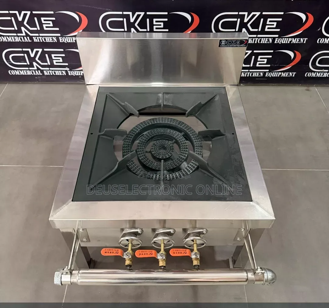 *Gas Range Cooker - 1 Burner*- 3 Fire Rings