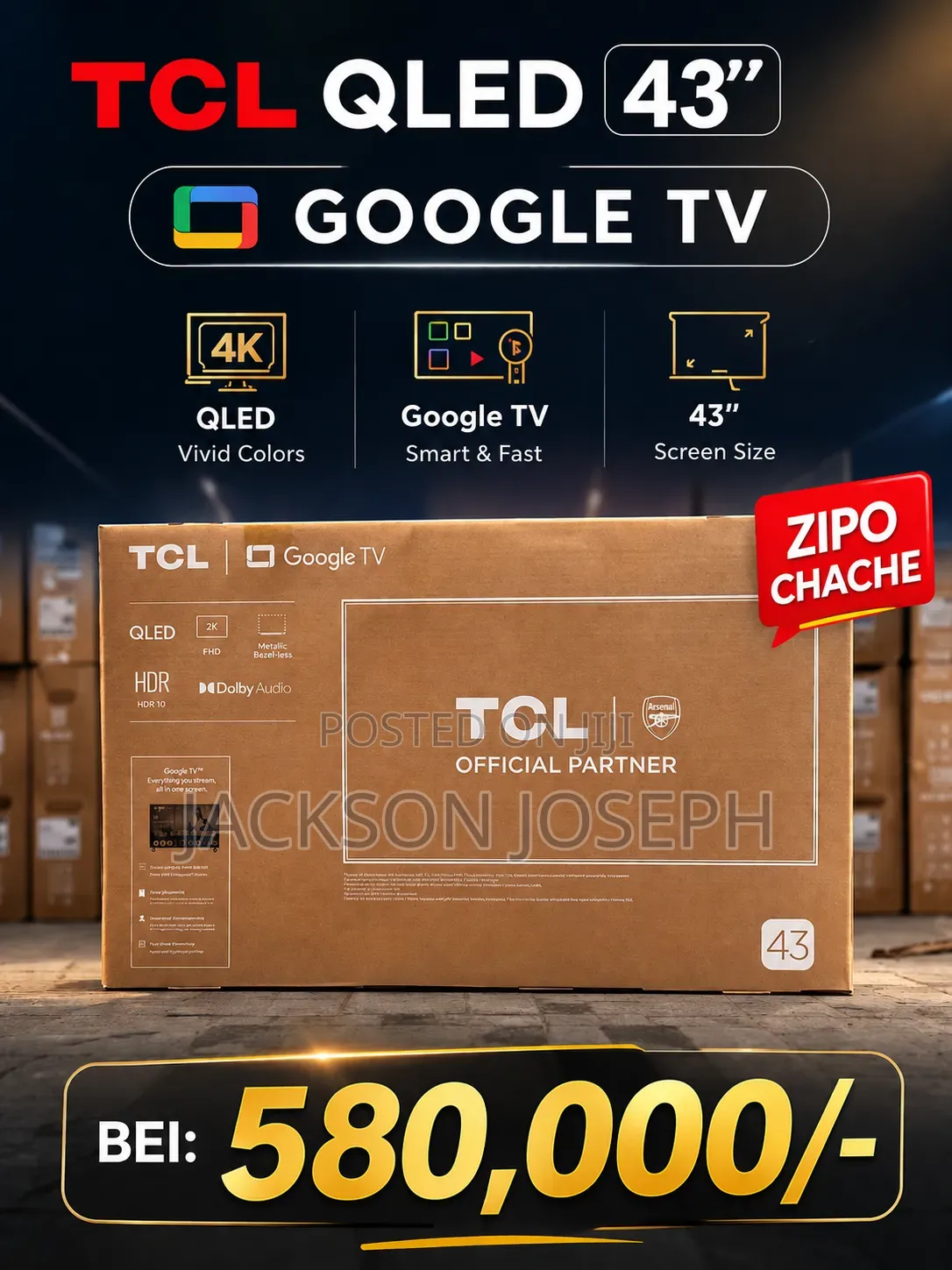 TCL 43 Qled