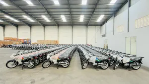 New Honda CB 2023 Blue