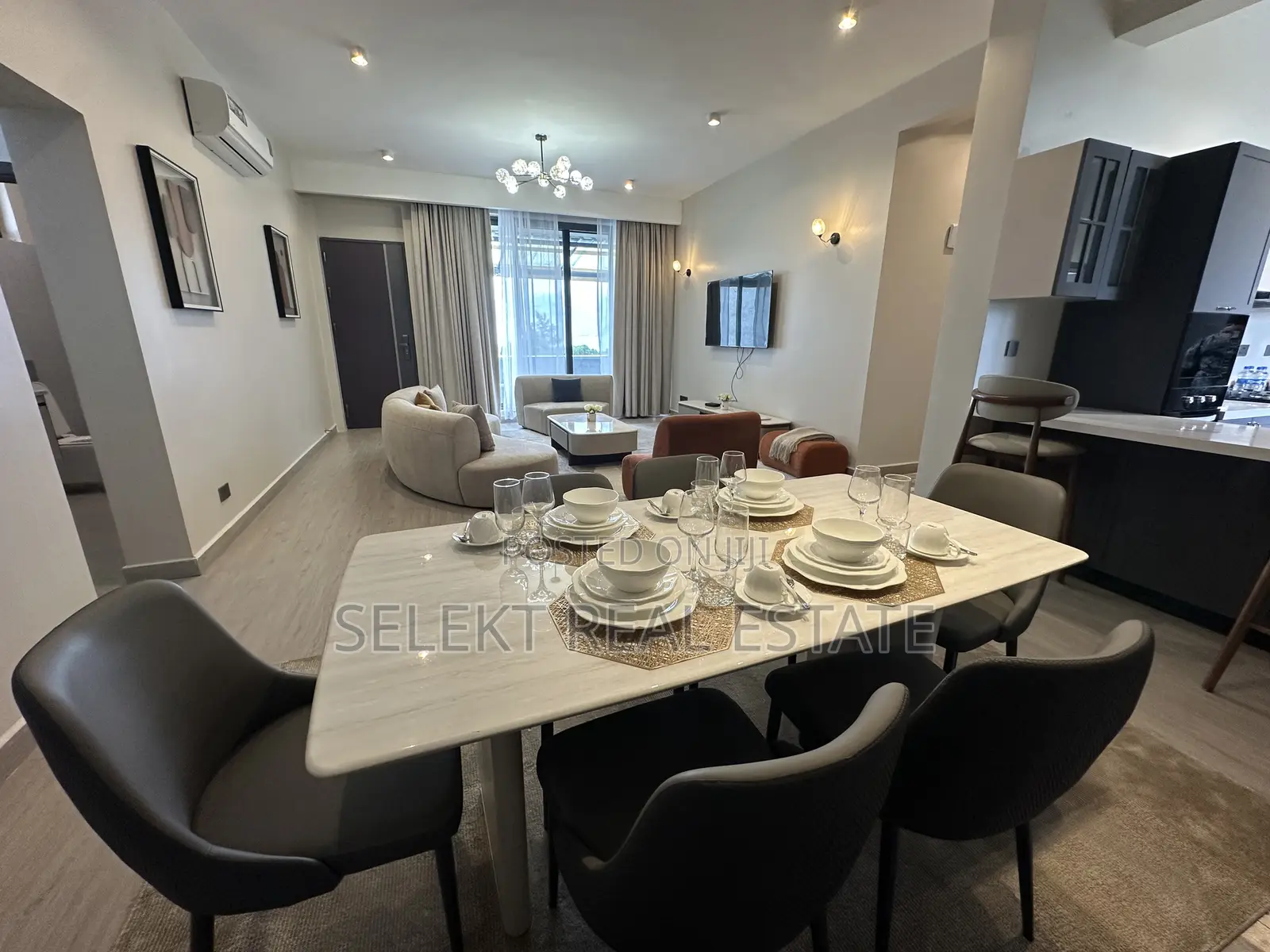 Furnished 3bdrm Apartment in Masaki for rent