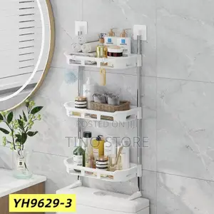 3-Tier Over the Bathroom Storage Rack