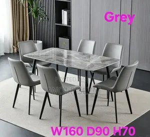 Dining Table + 6 Chairs