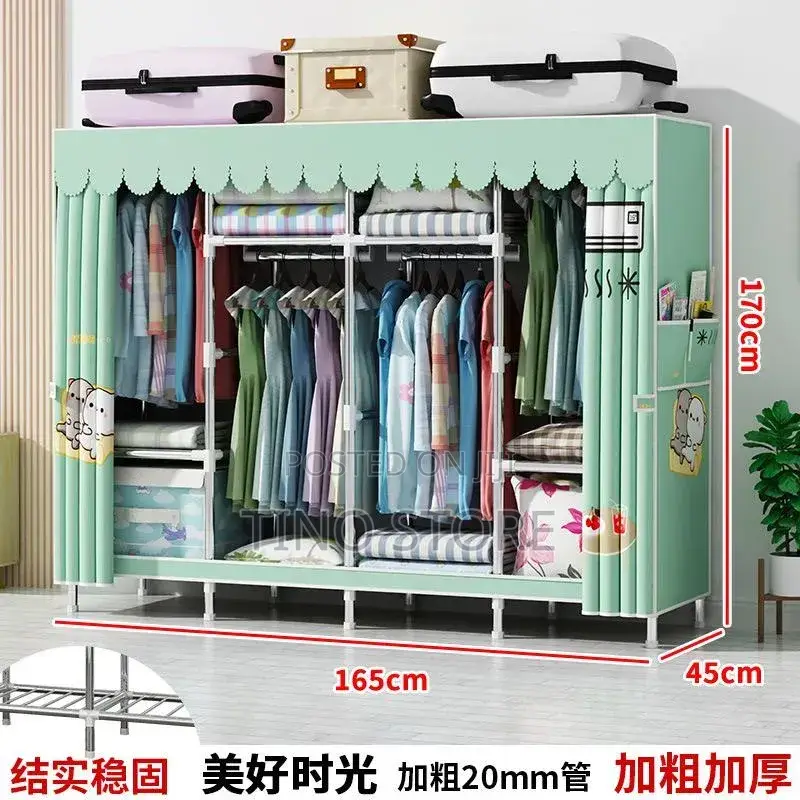 (Portable Fabric Wardrobe / Canvas Clothes Closet