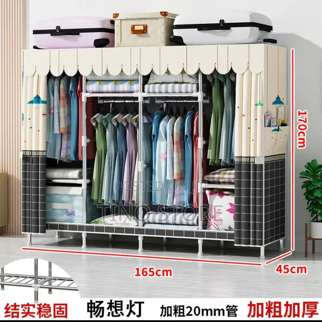 (Portable Fabric Wardrobe / Canvas Clothes Closet
