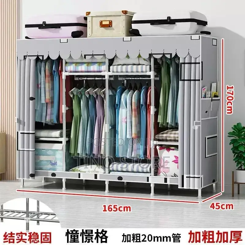 (Portable Fabric Wardrobe / Canvas Clothes Closet