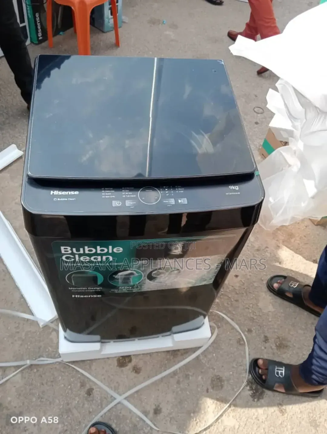 New!Hisense 9kg Top Load Washing Machine (Model No: Wt3k9022ub)