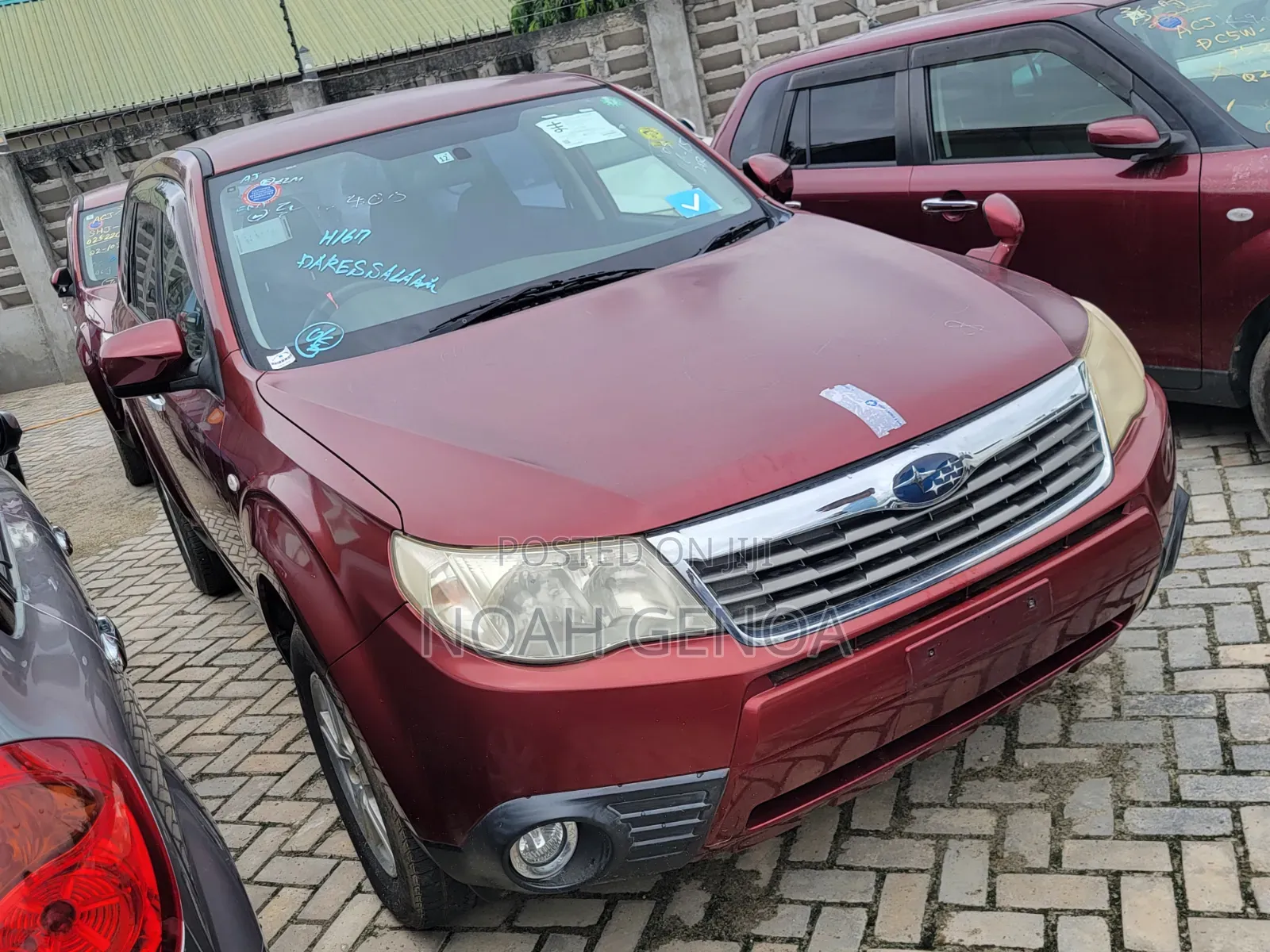 Subaru Forester 2008 Red