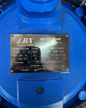 LBX Sewage Pump 20hp